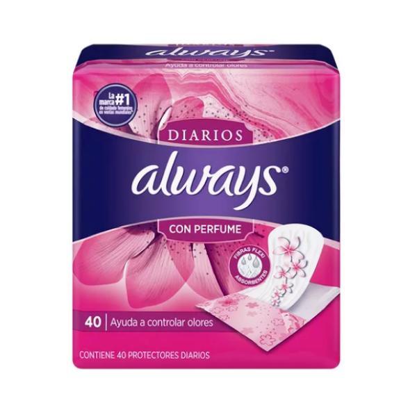 ALWAYS PROTECTOR DIARIO X 40 UND