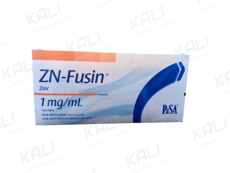 ZN-FUSIN ZINC 1MG/ML X 1 AMP I.V (DILUIDA) 10 ML