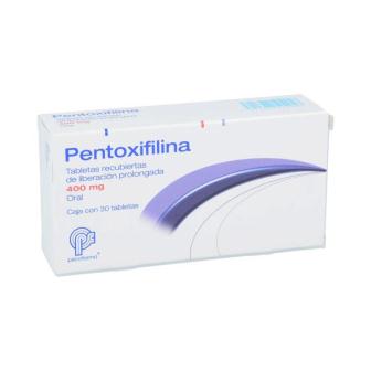 PENTOXIFILINA LP 400 MG X 30 TAB (HEMOVAS NELORPIN VASCER)