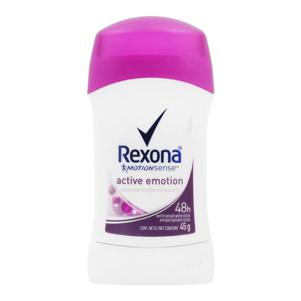 REXONA DESODORANTE BARRA ACTIVE EMOTION 45GR