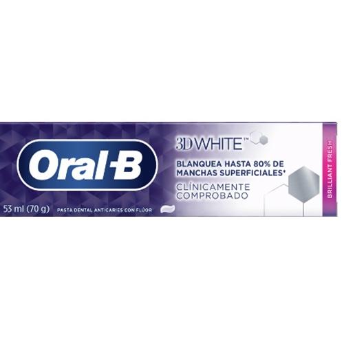 ORAL-B CREMA DENTAL 3D WHITE 70GR