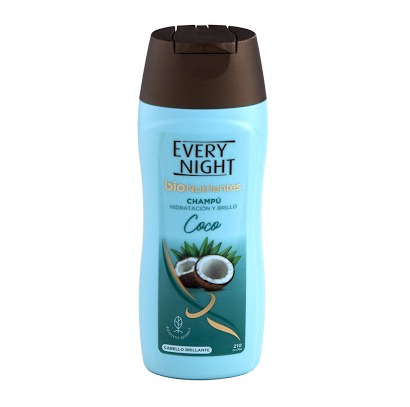 EVERY NIGHT SHAMPOO COCO CABELLO BRILLANTE 210 ML