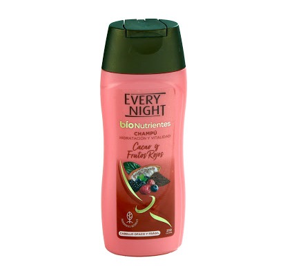 EVERY NIGHT SHAMPOO CACAO Y FRUTOS ROJOS 210 ML