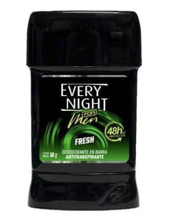 EVERY NIGHT DESODORANTE BARRA FOR MEN FRESH 50 G