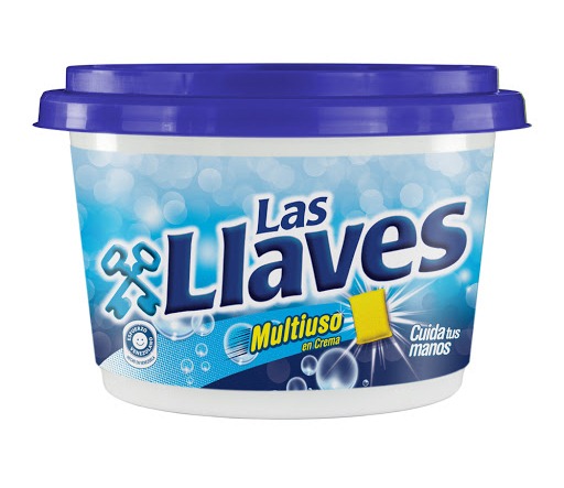 LAS LLAVES LAVA PLATOS MULTIUSO EN CREMA 250 GR 