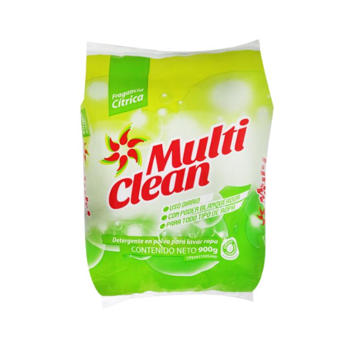 MULTI CLEAN DET POLVO FRAGANCIA CITRICA 400 GR