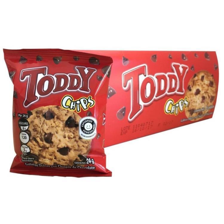 TODDY CHIPS GALLETAS 24G X UNID X 24 