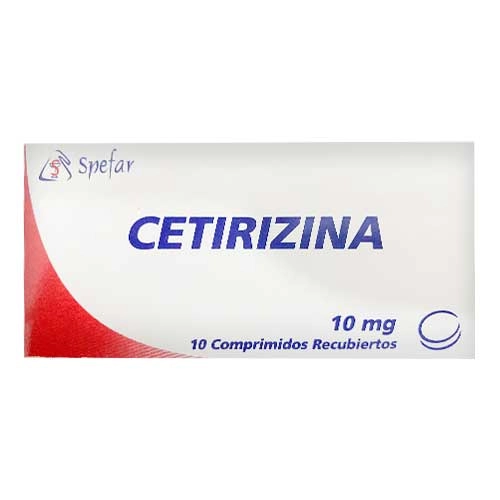 CETIRIZINA 10MG X 10 COMP