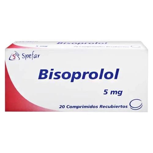 BISOPROLOL 5 MG X 20 COMP REC (CORENTE)