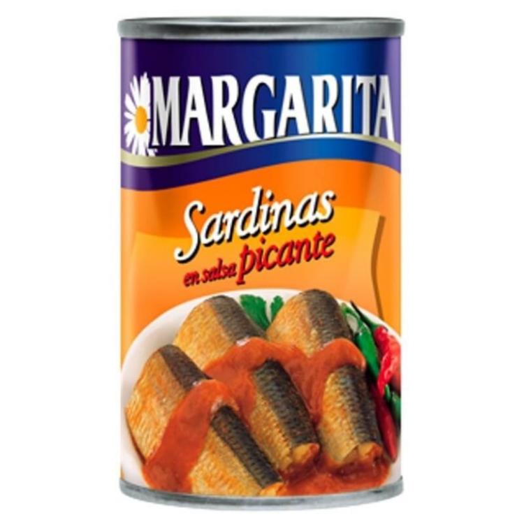 MARGARITA SARDINA SALSA PICANTE 170 G X 24