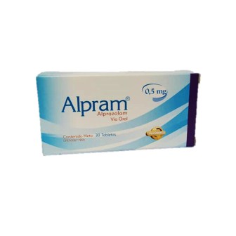 ALPRAM ALPRAZOLAM 0.5MG 30 TAB (ANSILAN/ LOGAT)