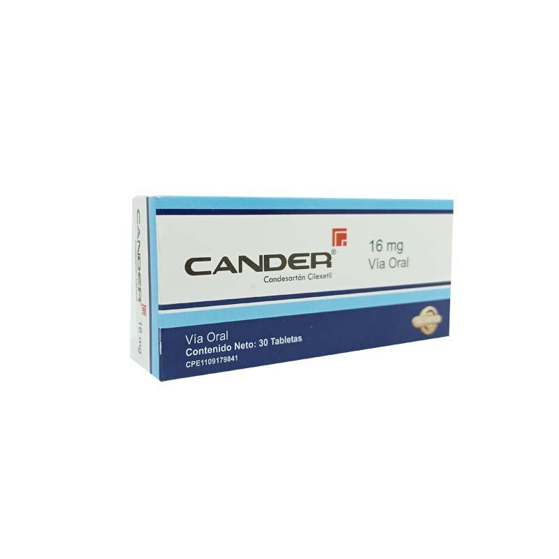 CANDER CANDESARTAN 16 MG X 30 TAB 