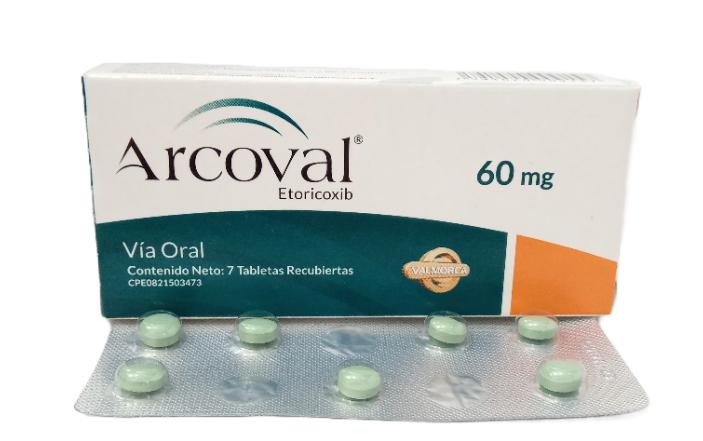 ARCOVAL ETORICOXIB 60 MG X 7 TAB REC (ARCOXIA)