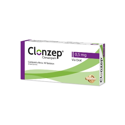 CLONZEP CLONAZEPAM 0.5MG 30 TAB (CLONAC/ RIVOTRIL)