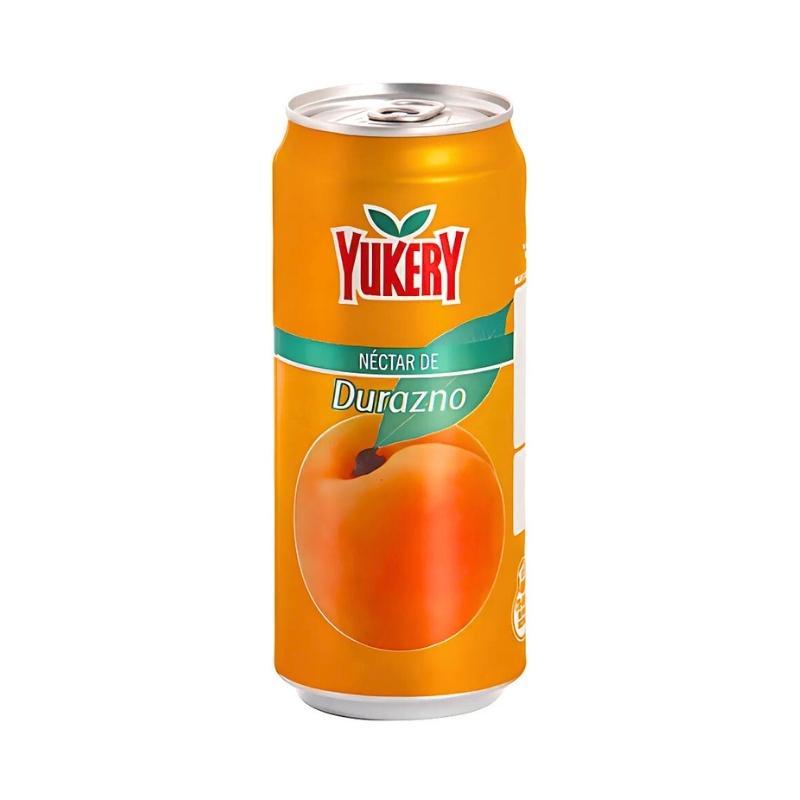 YUKERY JUGO DE DURAZNO LATA 355 CM3