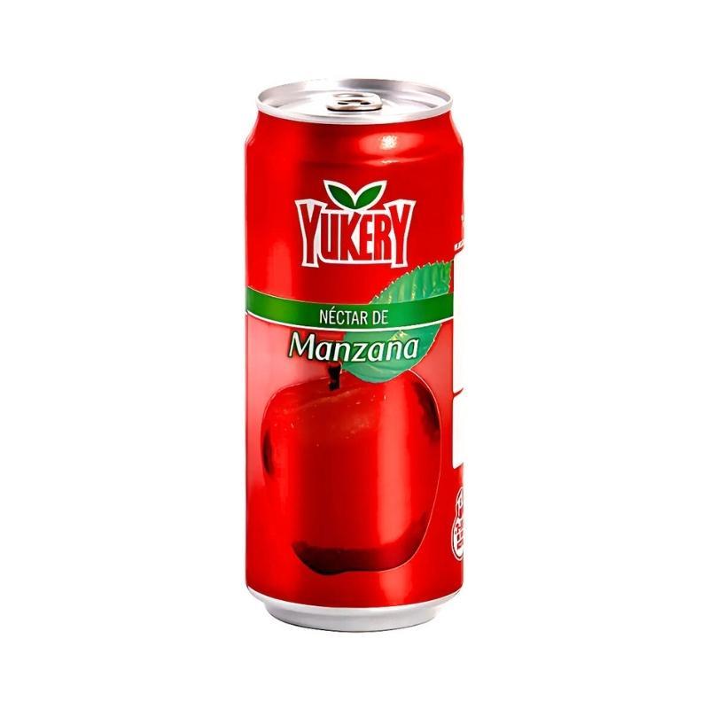 YUKERY JUGO DE MANZANA LATA 355 CM3