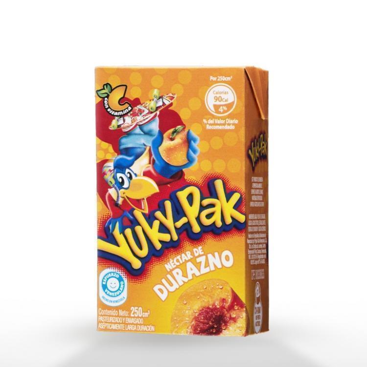 YUKY PAK DURAZNO 250 CM PACK 1 UNID 