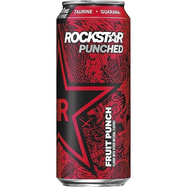 ROCKSTAR BEBIDA ENERGIZANTE LATA 355 ML FRUTAS MIXTAS