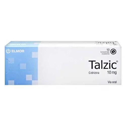 TALZIC CETIRIZINA 10MG 10 COMPRD