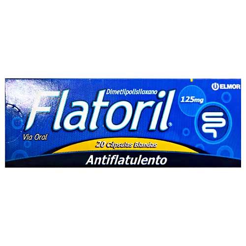 FLATORIL SIMETICONA 125 MG X 20 CAP BLANDAS (AEROFLAT/ EVIGAX/ANTIFOM )