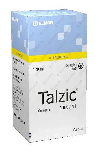 TALZIC CETIRIZINA 1MG/ML SOL ORAL 120ML PED