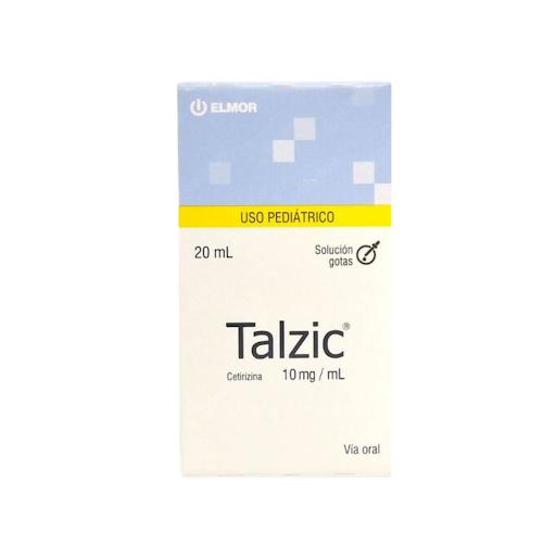 TALZIC CETIRIZINA 10MG/ML SOL PED GOTAS 20ML