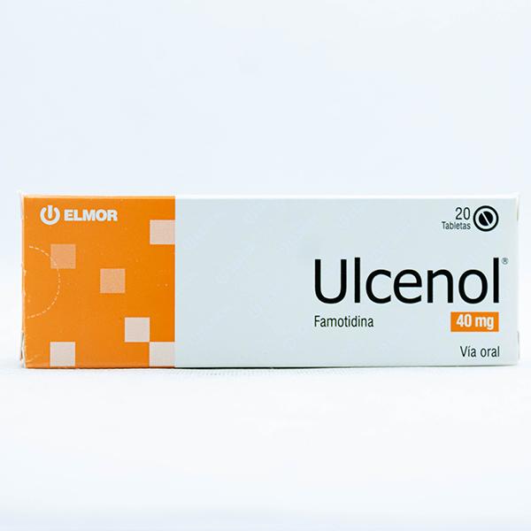 ULCENOL FAMOTIDINA 40 MG VIA ORAL 20 TAB