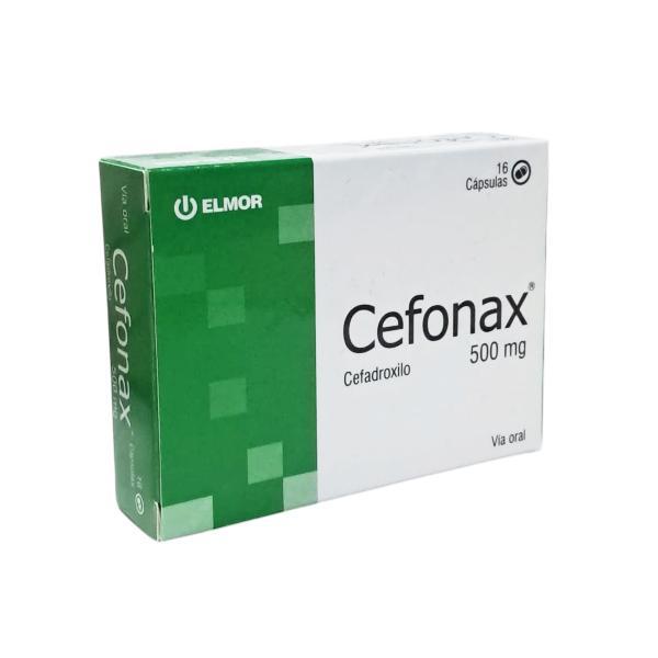 CEFONAX (CEFADROXILO) 500MG 16CAPS ELMOR