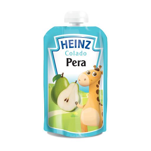 HEINZ COMPOTA COLADO DE PERA 113 GR BOLSA