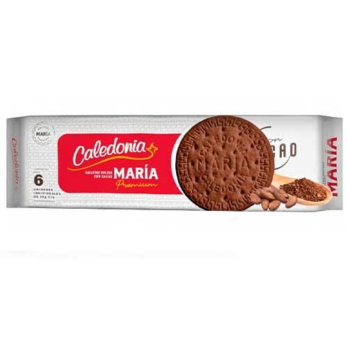 CALEDONIA GALLETAS MARIA CACAO PREM. 6 X 25 G