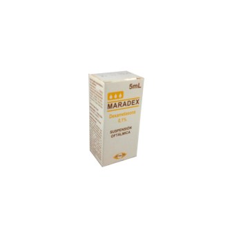 MARADEX DEXAMETASONA 0.1% SOLUCION OFTALMICA 5 ML (DEXAMIN)