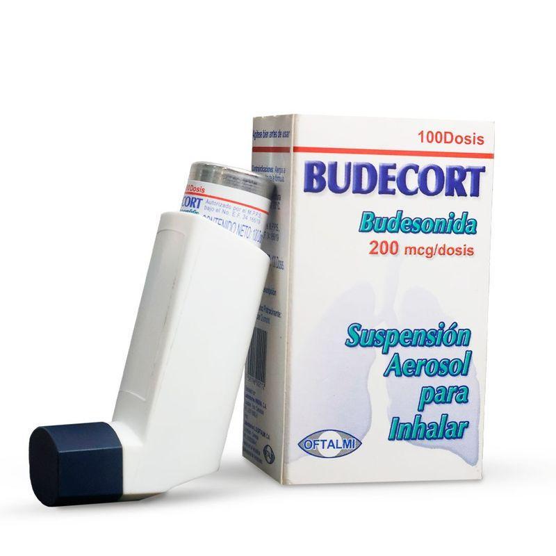 BUDECORT BUDESONIDA 200MCG 100 DOSIS SUSP AEROSOL P/INHALAR (PULMOLET/ PULMICORT)
