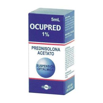 OCUPRED PREDNISOLONA ACETATO 1% SUSP OFTAL 5ML (PREDNEFRIN/ SOPHIPREN)