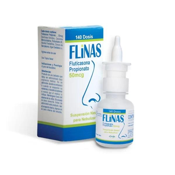 FLINAS FLUTICASONA PROPIONATO 50MCG SUSP NASAL PARA NEBULIZAR 140 DOSIS