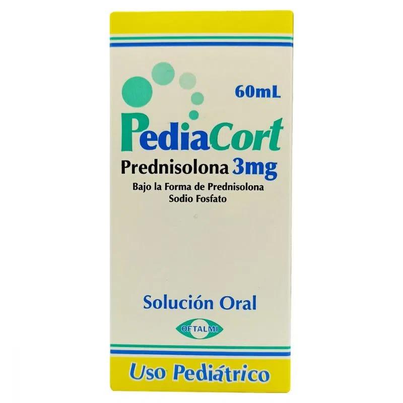 PEDIACORT PREDNISOLONA 3MG SOLUCION ORAL 60 ML