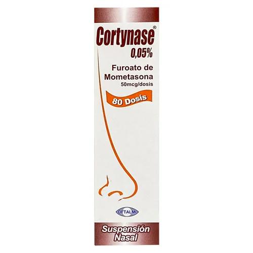 CORTYNASE 0.05% FUROATO DE MOMETASONA 50MCG/DOSIS 140 DOSIS SUSP NASAL