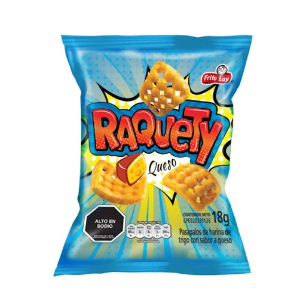 FRITO LAY RAQUETY QUESO 18 GRS 