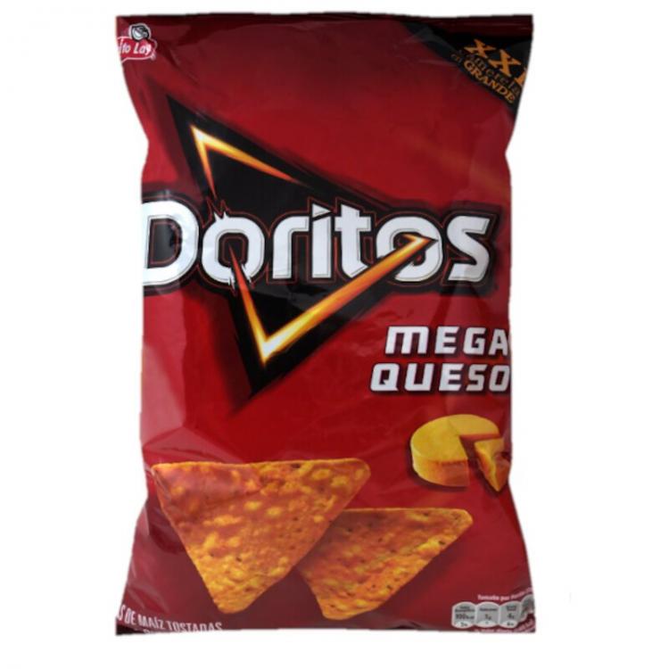 FRITO LAY DORITOS MEGA QUESO 150 GRS 