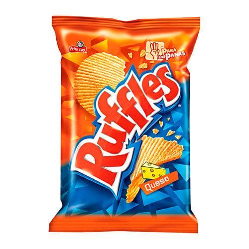 FRITO LAY RUFFLES DE QUESO 36 GRS