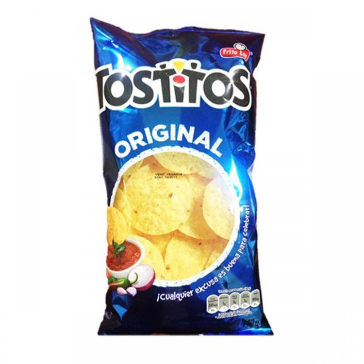 FRITO LAY TOSTITOS ORIGINAL 140 GRS