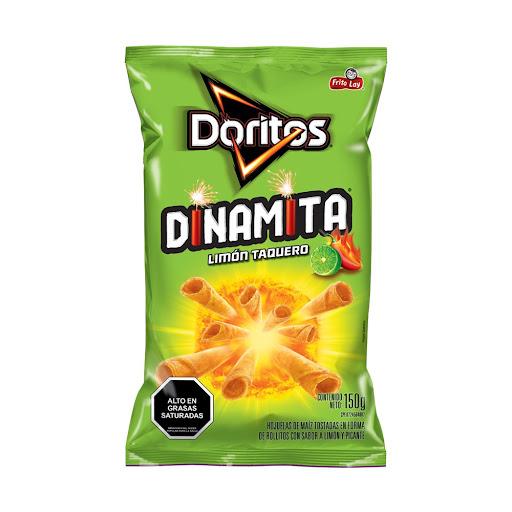 FRITO LAY DORITOS DINAMITA LIMON TAQUERO 150 GRS 