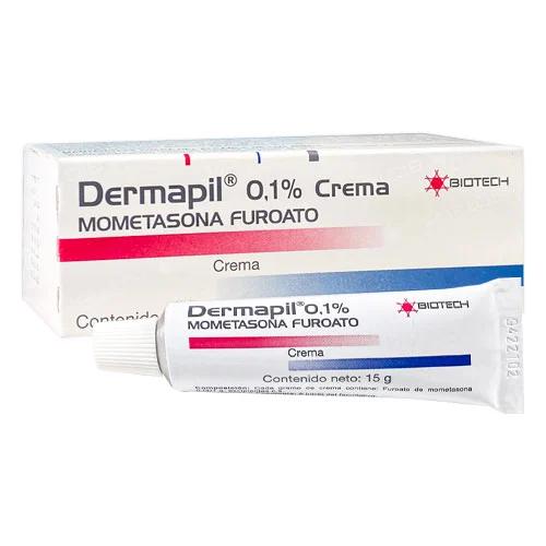 DERMAPIL MOMETASONA FUROATO 0.1 % CREMA 15 GR