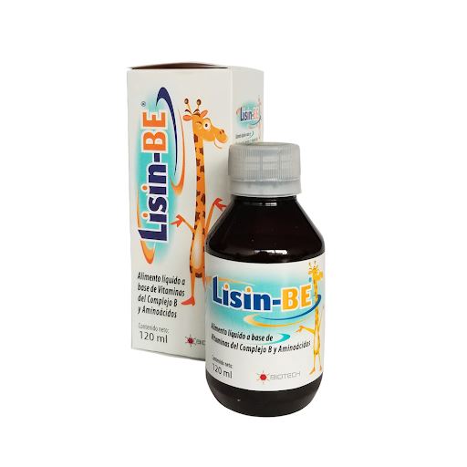 LISIN-BE ALIMENTO LIQUIDO VIT B Y AMINOACIDO 120 ML