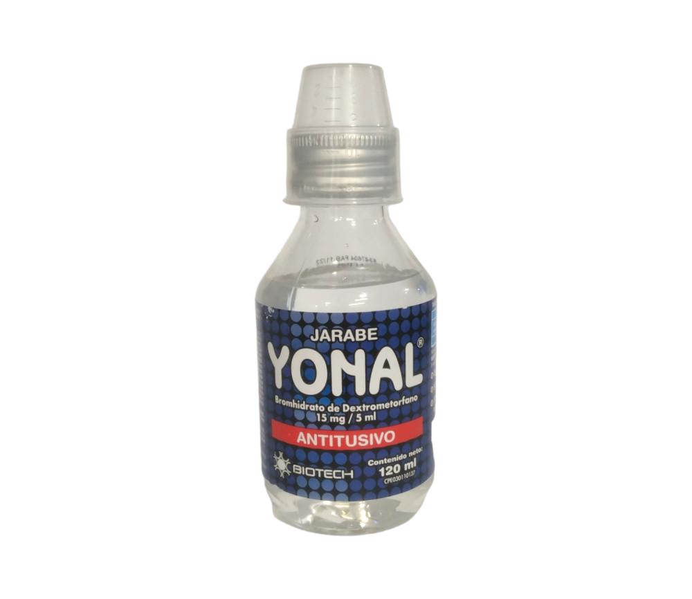 YONAL DEXTROMETORFANO 15MG/5ML JARABE 120ML (TILODRIN/ LIBOLAR/ TERATOS)