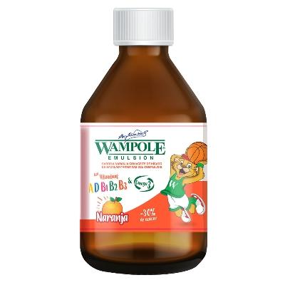 WAMPOLE VIT A+ D+ COMPLEJO B+ OMEGA 3 NARANJA X 240 ML (VITAPOLE)