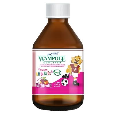 WAMPOLE VIT A+ D+ COMPLEJO B+ OMEGA 3 TUTTIFRUTTI 240 ML (VITAPOLE)