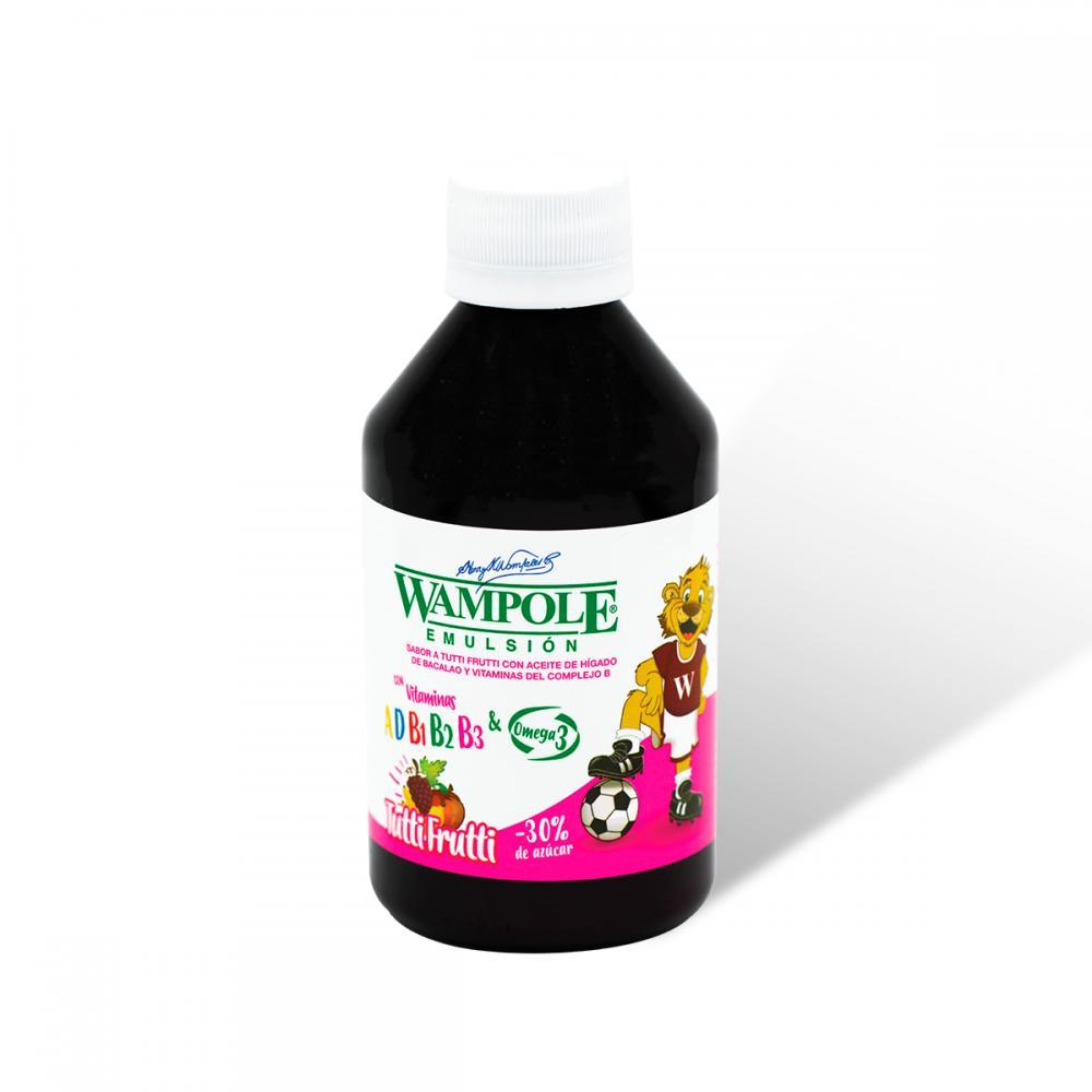 WAMPOLE VIT A+ D+ COMPLEJO B+ OMEGA 3 TUTTIFRUTTI 200 ML (VITAPOLE)