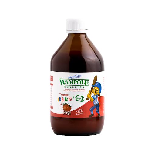 WAMPOLE VIT A+ D+ COMPLEJO B+ OMEGA 3 FRESA X 240 ML (VITAPOLE)