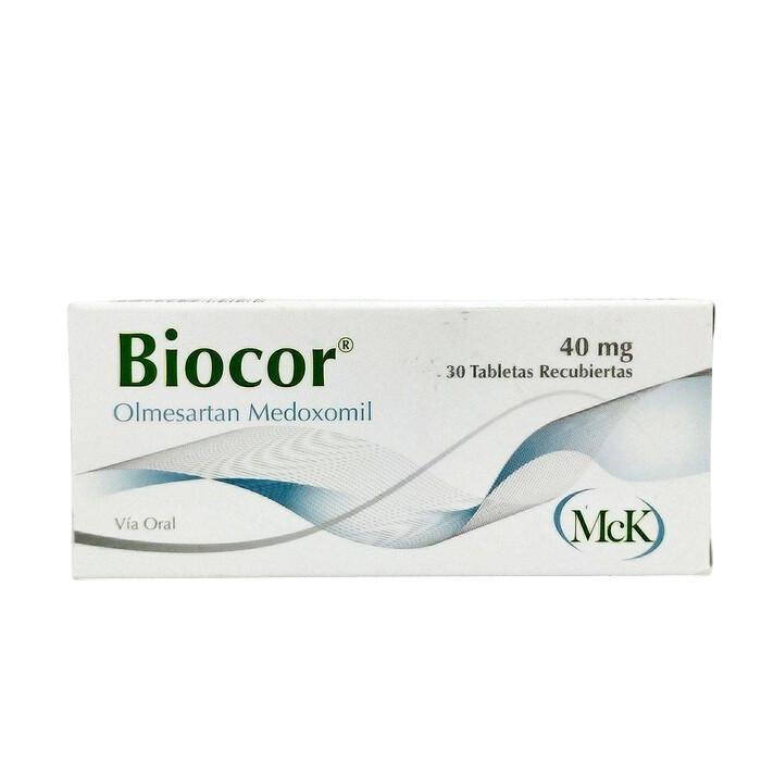 BIOCOR OLMESARTAN 40MG X 30 TAB (ARESAN)
