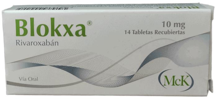 BLOKXA RIVAROXABAN 10 MG X 14  TAB